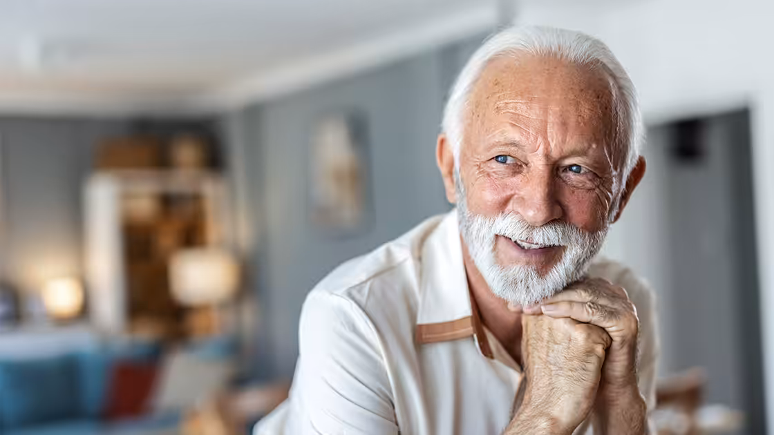 Prosthodontic Patient Smiling
